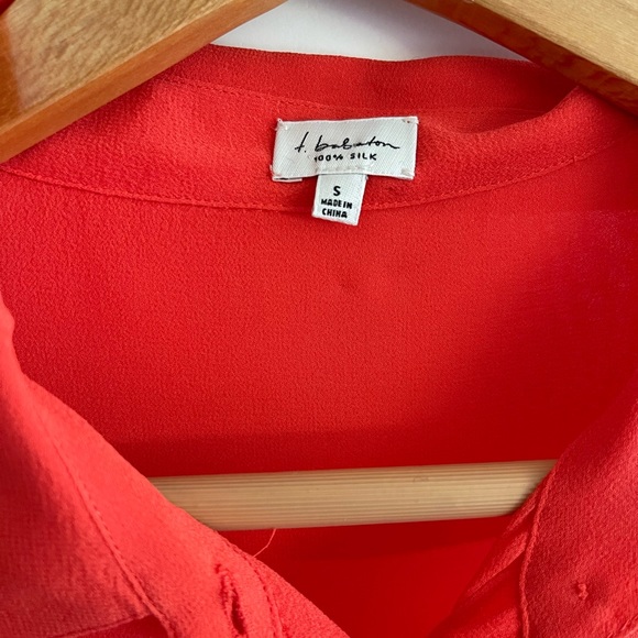 T Babaton Silk Shirt - Picture 2 of 2